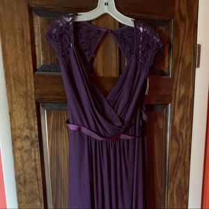 Bridesmaid Dress Prom/Formal, Plum, Tags Still On